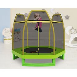 Батут с защитной сеткой Costway TW10053GN (Green) Thumb