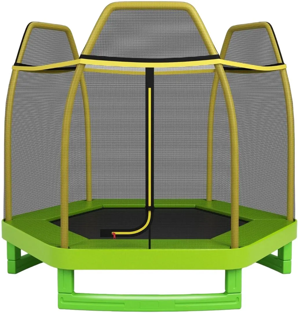 Батут с защитной сеткой Costway TW10053GN (Green)