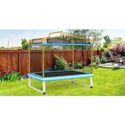 Trambulina cu plasa de protectie Costway TW10089EU-YE (Yellow) Thumb