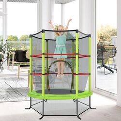 Батут с защитной сеткой Costway TW10113GN (Green) Thumb