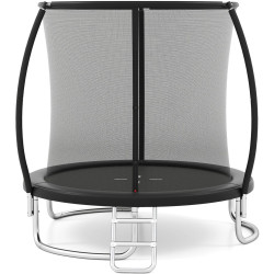 Trambulina cu plasa de protectie Costway TW10140BK (Black) Thumb