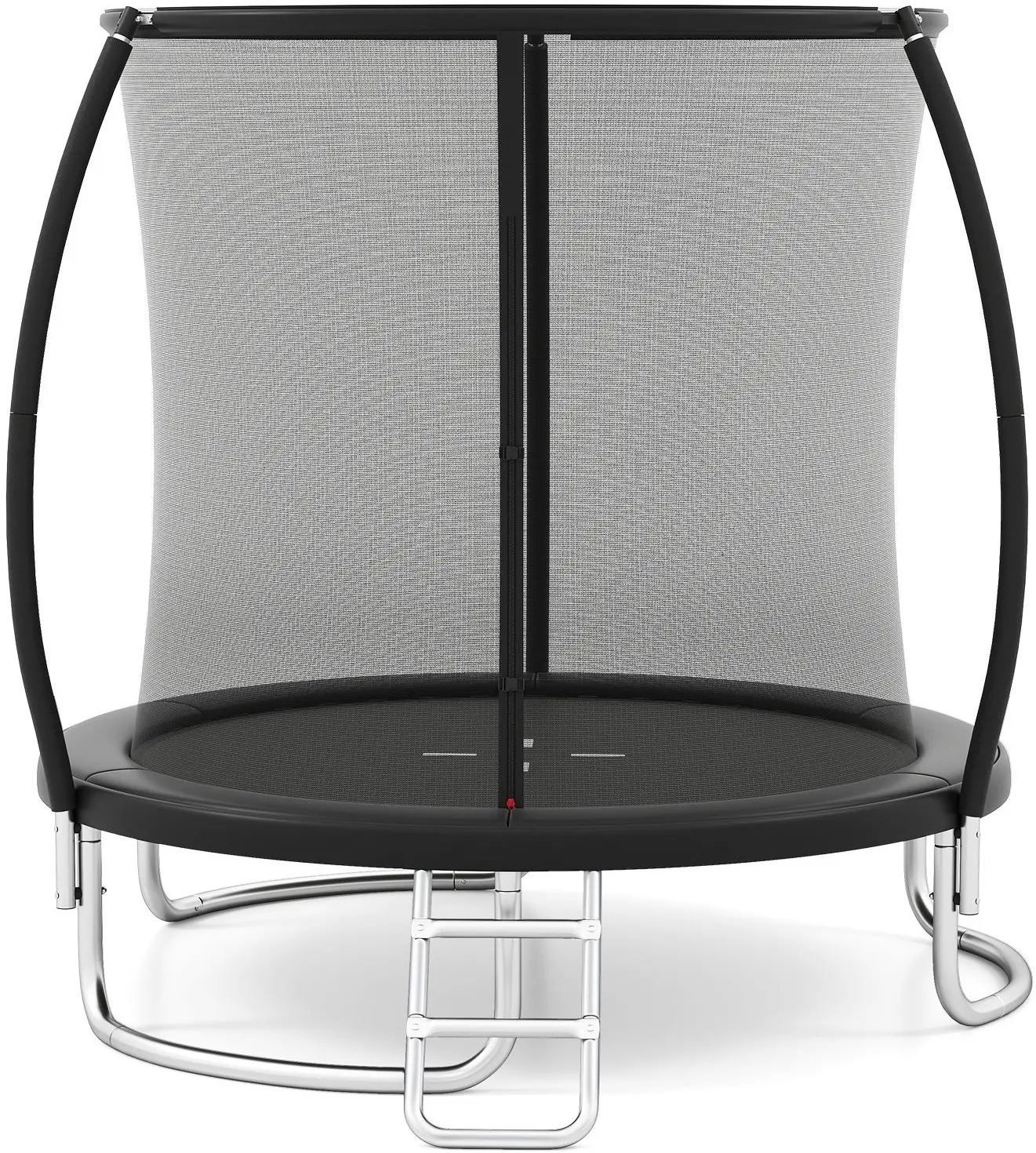 Trambulina cu plasa de protectie Costway TW10140BK (Black) - 2