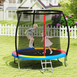 Trambulina cu plasa de protectie Costway TW10140CL (Multicolor) Thumb
