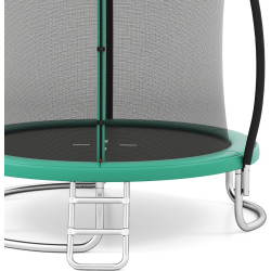 Trambulina cu plasa de protectie Costway TW10140GN (Green) Thumb