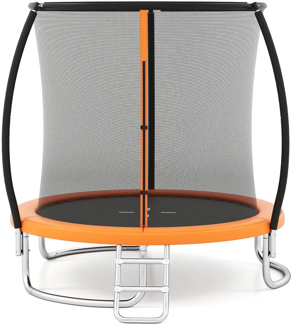 Trambulina cu plasa de protectie Costway TW10140OR (Orange)