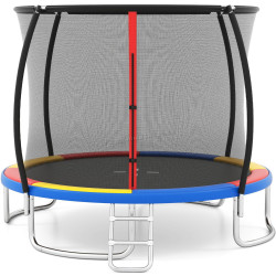 Trambulina cu plasa de protectie Costway TW10141CL (Multicolor)