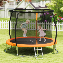 Trambulina cu plasa de protectie Costway TW10141OR (Orange) Thumb