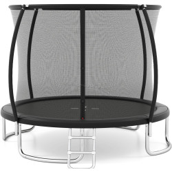Trambulina cu plasa de protectie Costway TW10142BK (Black)