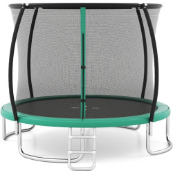 Trambulina cu plasa de protectie Costway TW10142GN (Green)