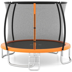 Trambulina cu plasa de protectie Costway TW10142OR (Orange)