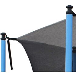 Trambulina cu plasa de protectie DeHome Jumper 1008 244cm (Black/Blue) Thumb