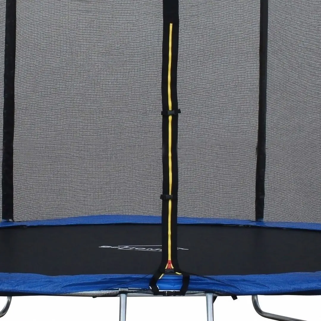 Trambulina cu plasa de protectie DeHome Jumper 1010 305cm (Black/Blue)