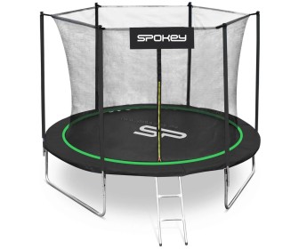 Батут с защитной сеткой Dhs Spokey 244cm (Black/Green)