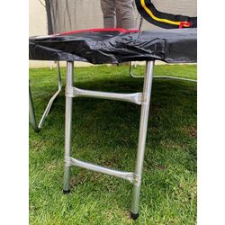 Trambulina cu plasa de protectie Dhs Spokey 244cm (Black/Green) Thumb