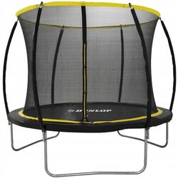 Trambulina cu plasa de protectie Dunlop FT 10 475455 305cm (Black/Yellow)
