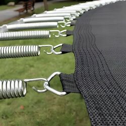 Trambulina cu plasa de protectie Ekspand Kidsmile 374cm (Black/Blue) Thumb