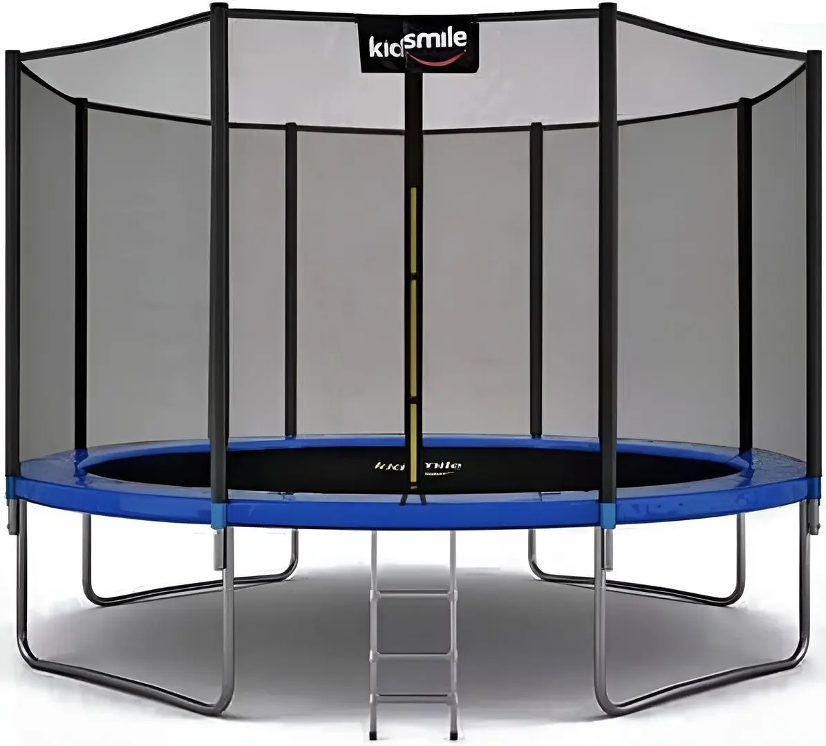 Trambulina cu plasa de protectie Ekspand Kidsmile 374cm (Black/Blue)