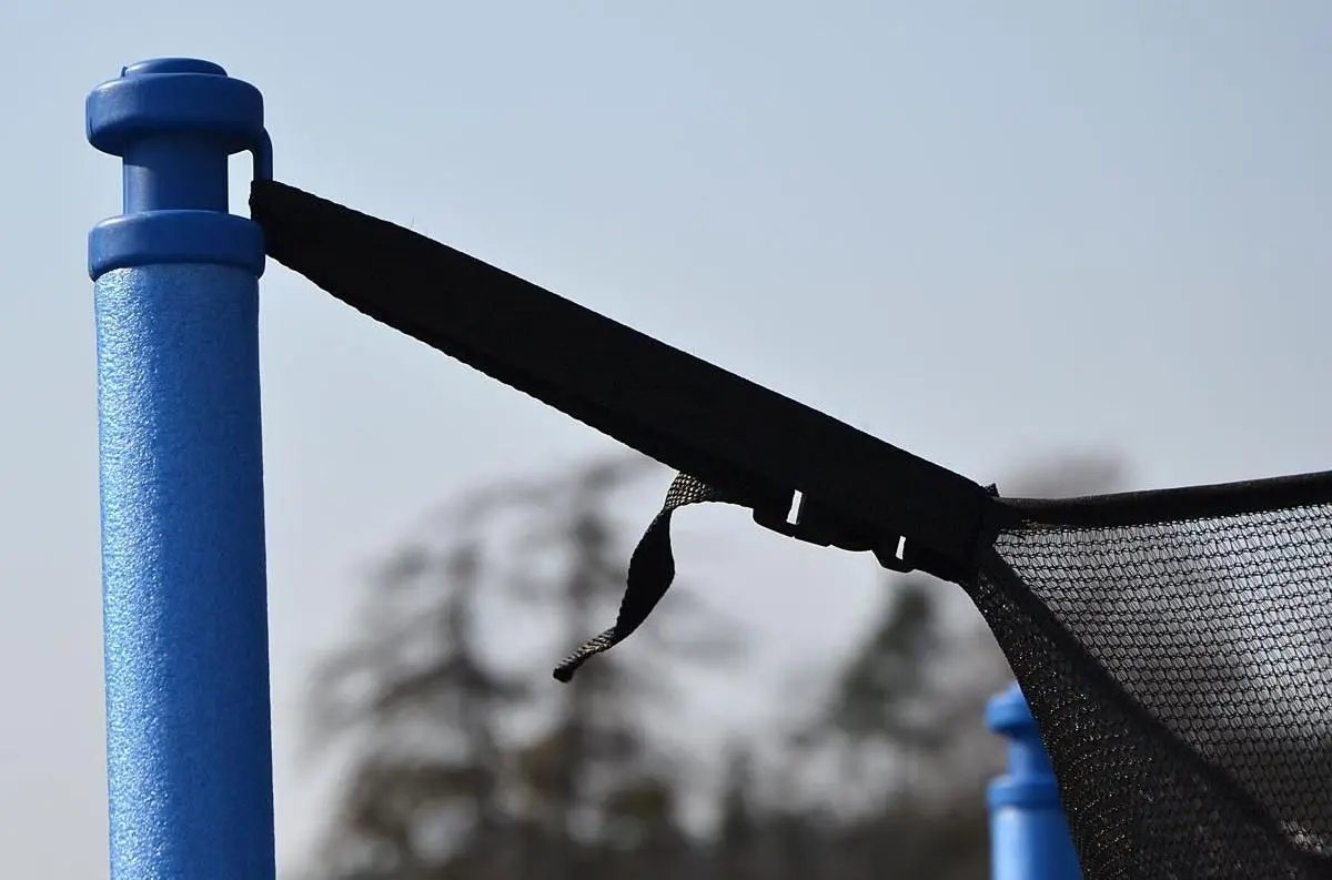 Trambulina cu plasa de protectie Enero 1014609 366cm (Black/Blue) - 4