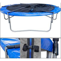 Trambulina cu plasa de protectie Enero 1078168 244cm (Black/Blue) Thumb