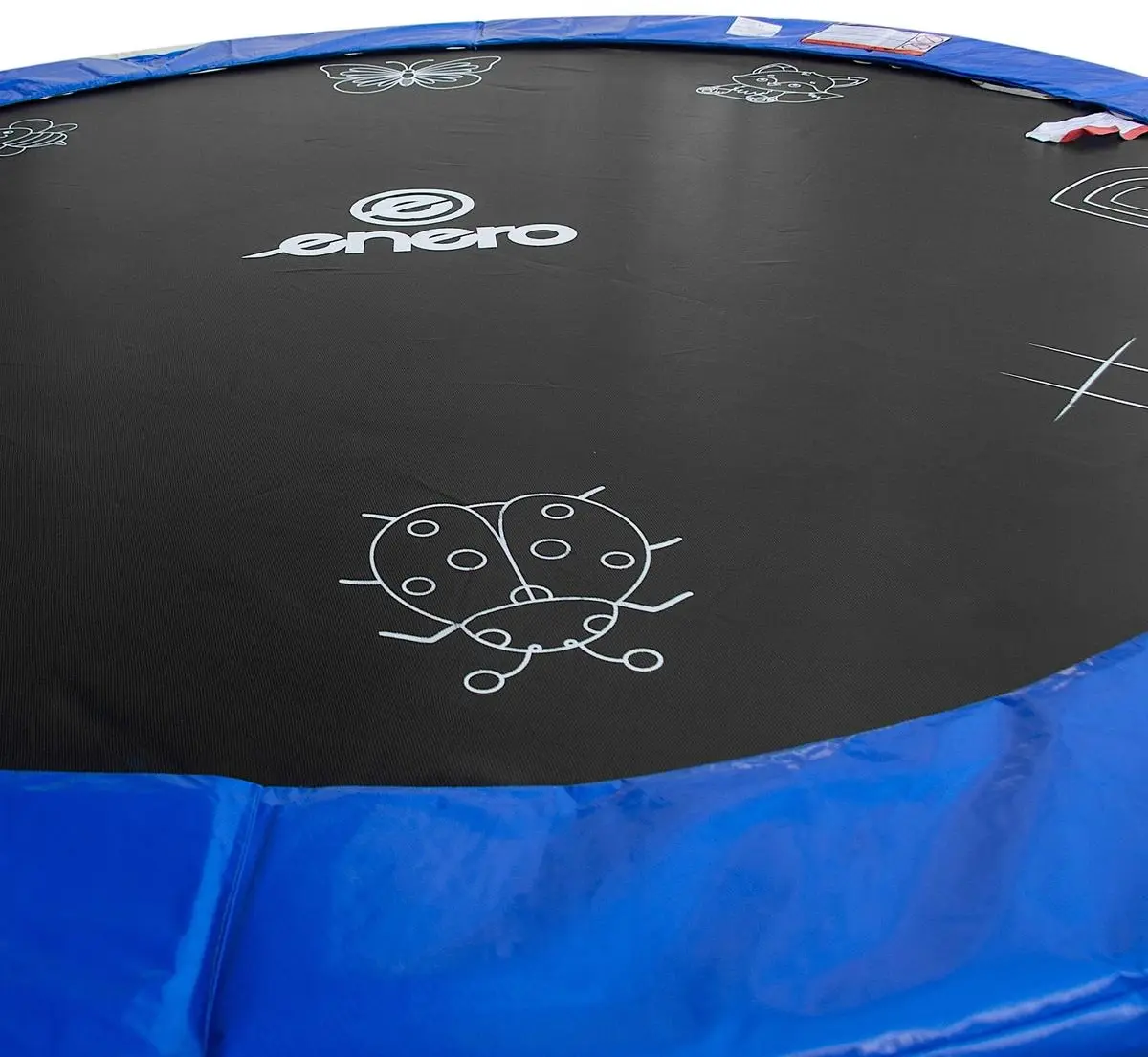 Trambulina cu plasa de protectie Enero 1078168 244cm (Black/Blue) - 3