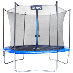 Trambulina cu plasa de protectie Enero 1078168 244cm (Black/Blue)
