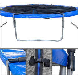 Батут с защитной сеткой Enero 1078175 305cm (Black/Blue) Thumb