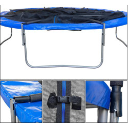 Батут с защитной сеткой Enero 1078182 366cm (Black/Blue) Thumb