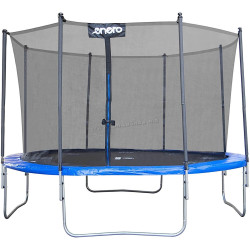 Батут с защитной сеткой Enero 1078182 366cm (Black/Blue)