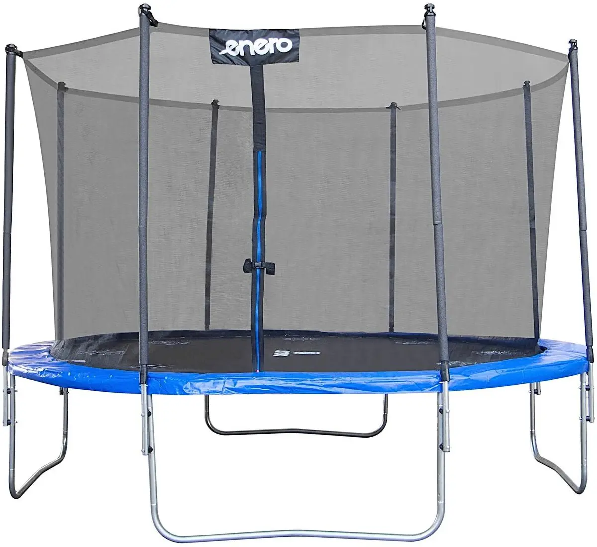 Батут с защитной сеткой Enero 1078182 366cm (Black/Blue)