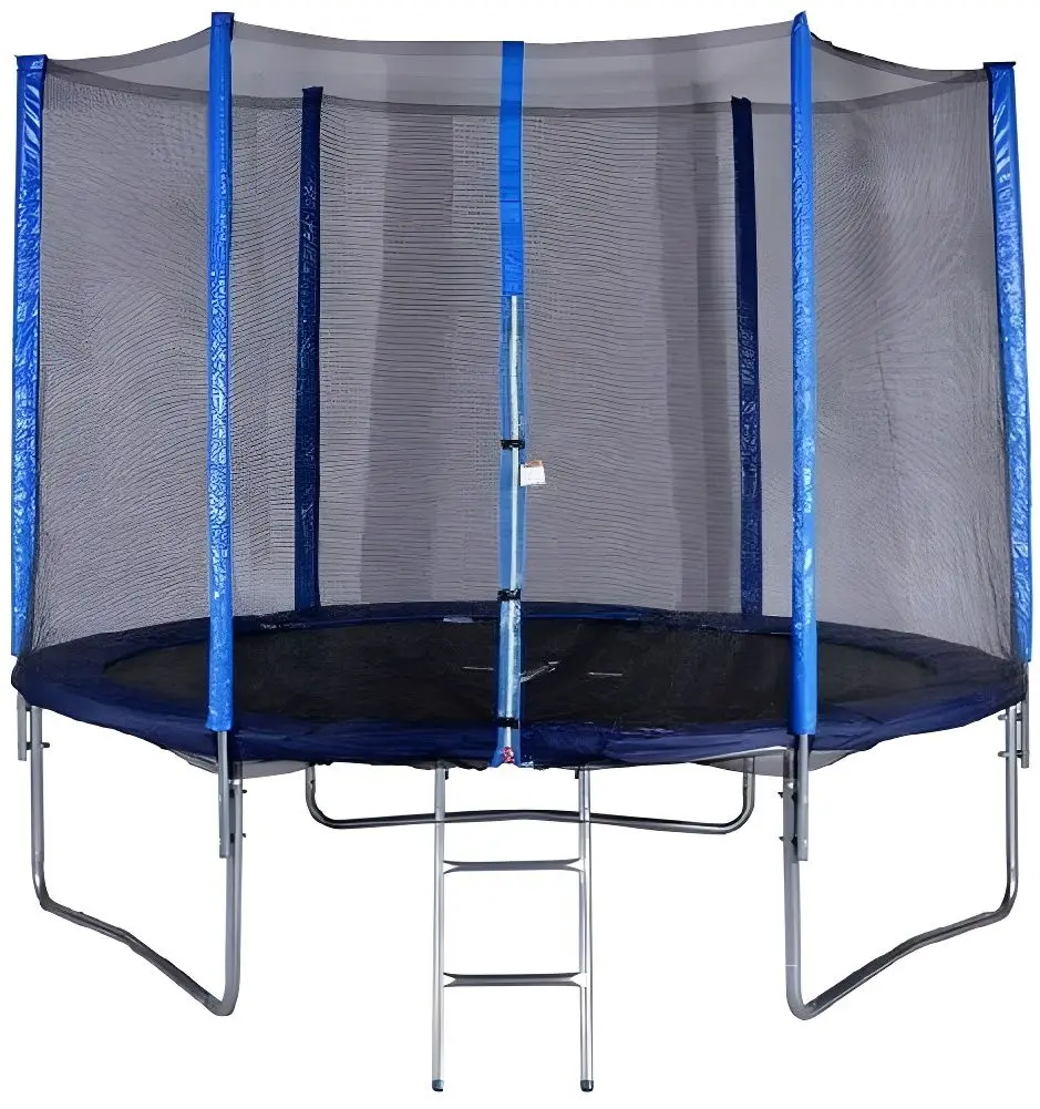 Trambulina cu plasa de protectie Essa Toys CTNJ12 366cm (Black/Blue)