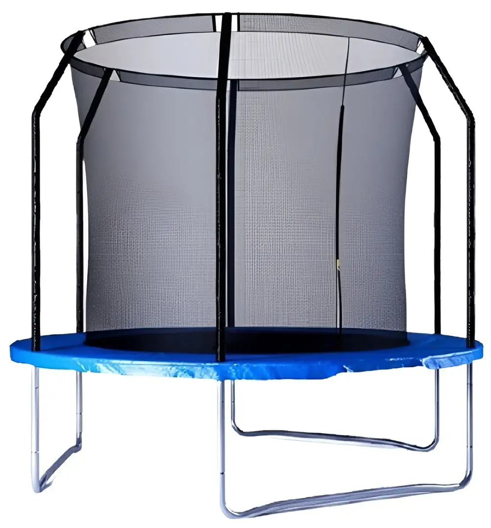 Trambulina cu plasa de protectie Essa Toys CTNJ6 182cm (Black/Blue)