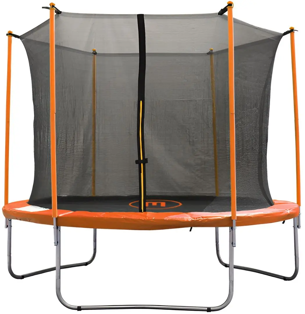 Trambulina cu plasa de protectie Essa Toys X12FT 366cm (Black/Orange)