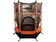 Trambulina cu plasa de protectie Essa Toys X55INCH 140cm (Black/Orange)