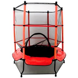 Trambulina cu plasa de protectie Essa Toys X55INCH 140cm (Black/Orange)