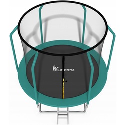 Trambulina cu plasa de protectie Funfit Gym&Fitness 4465 252cm (Green) Thumb