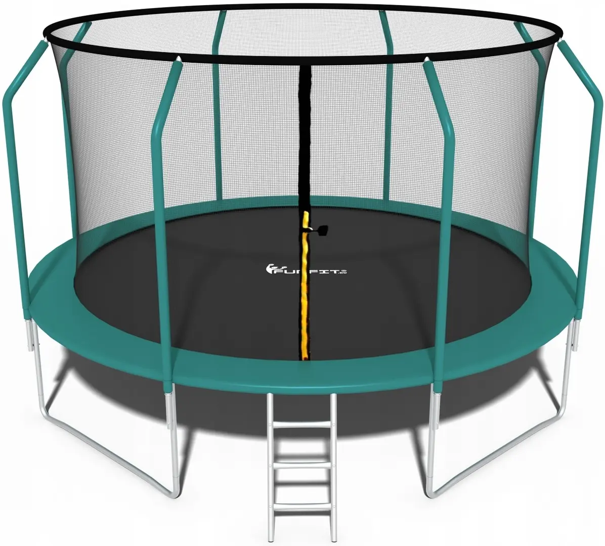 Батут с защитной сеткой Funfit Gym&Fitness 4468 404cm (Green)