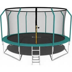 Батут с защитной сеткой Funfit Gym&Fitness 4469 435cm (Green)