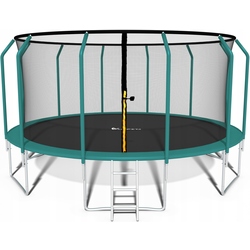 Батут с защитной сеткой Funfit Gym&Fitness 4471 490cm (Green)