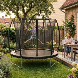 Батут с защитной сеткой Funfit Gym&Fitness 4798 183cm (Black) Thumb