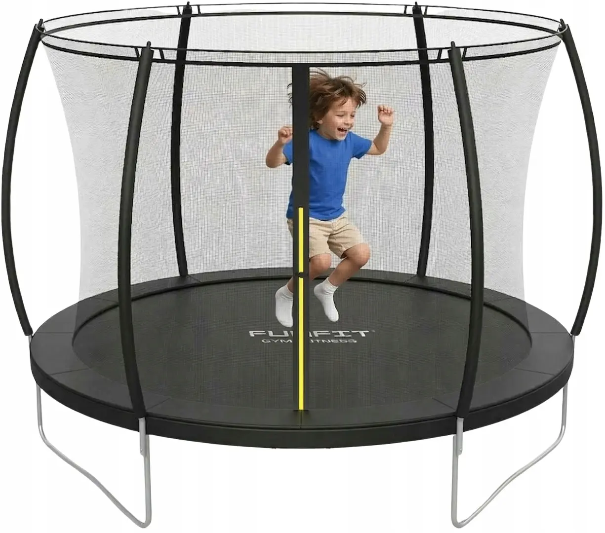 Батут с защитной сеткой Funfit Gym&Fitness 4798 183cm (Black)