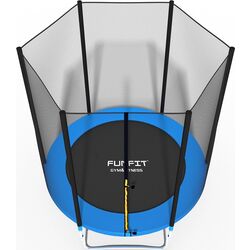Trambulina cu plasa de protectie FunFit 840 183cm (Black/Blue) Thumb