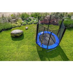 Trambulina cu plasa de protectie FunFit 840 (Black/Blue) Thumb