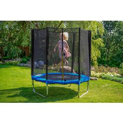 Trambulina cu plasa de protectie FunFit 840 (Black/Blue) Thumb