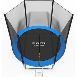 Trambulina cu plasa de protectie FunFit 841 252cm (Black/Blue) Thumb