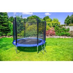 Trambulina cu plasa de protectie FunFit 841 252cm (Black/Blue) Thumb