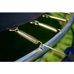 Батут с защитной сеткой FunFit 842 465cm (Black/Blue) Thumb