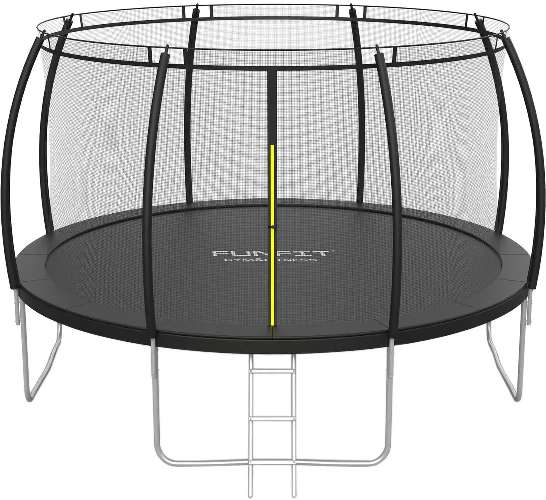 Батут с защитной сеткой FunFit FT 14 3123 435cm (Black)