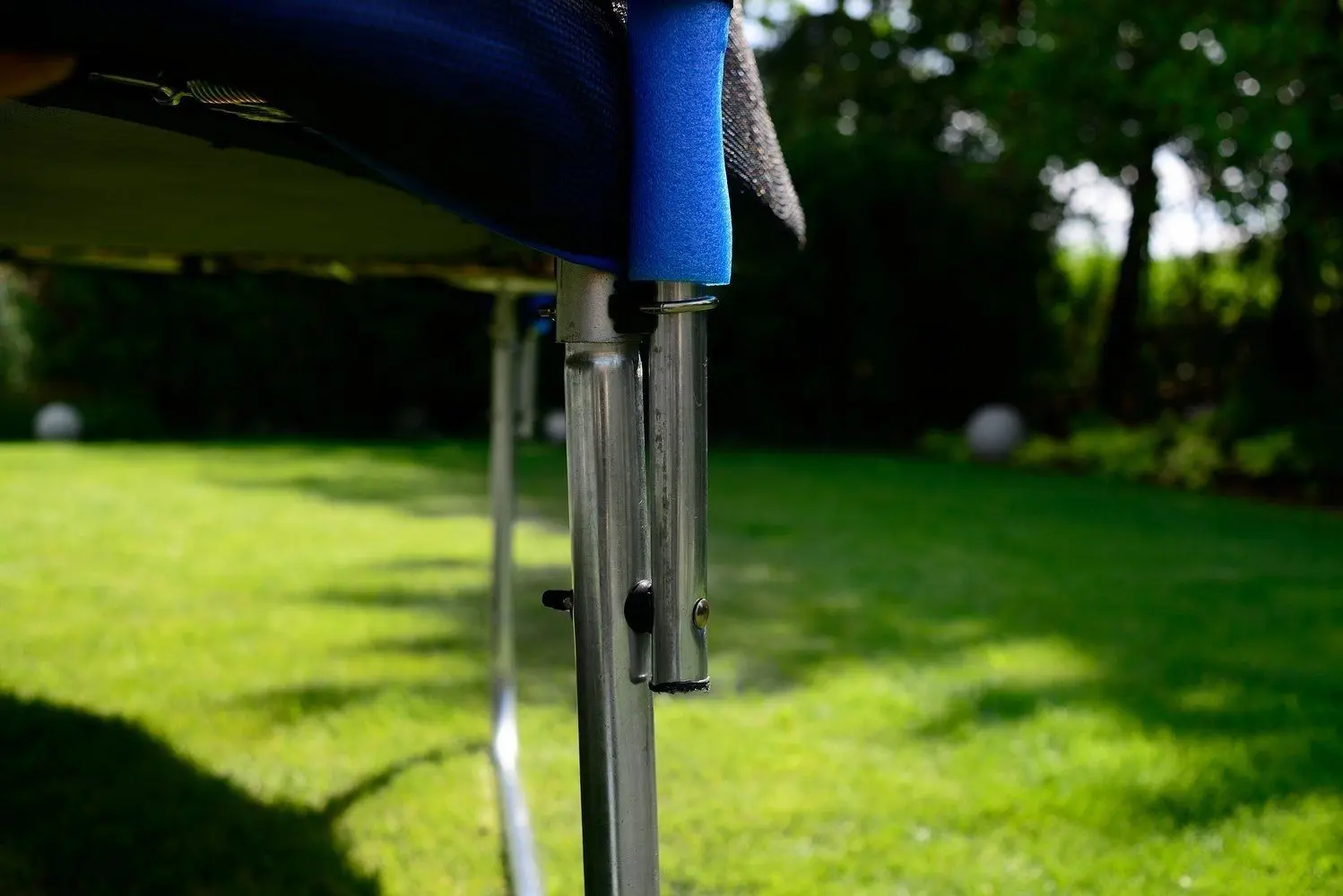 Батут с защитной сеткой FunFit FT 14 843 435cm (Blue/Black) - 5