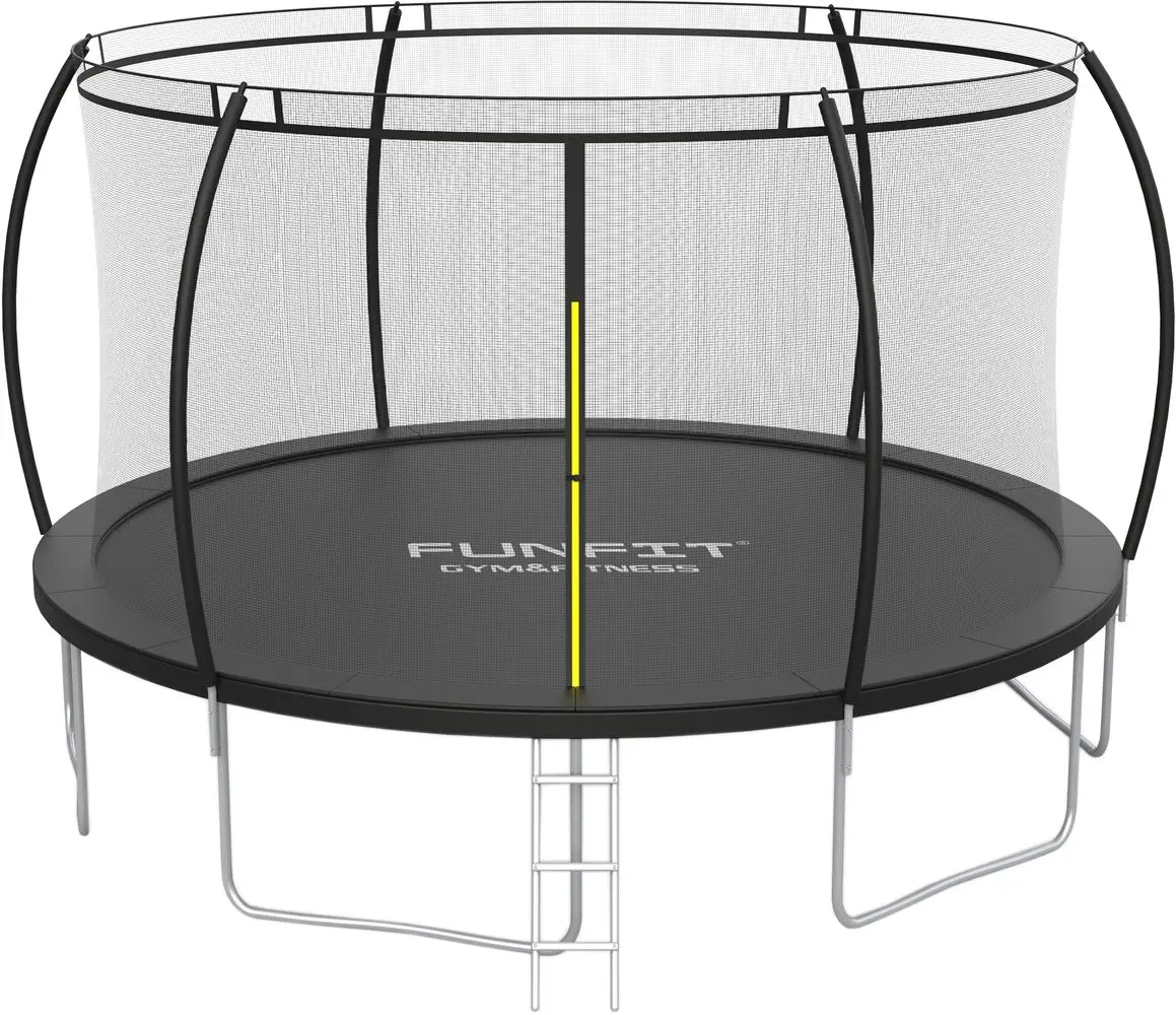 Trambulina cu plasa de protectie FunFit FT 16 3125 490cm (Black)