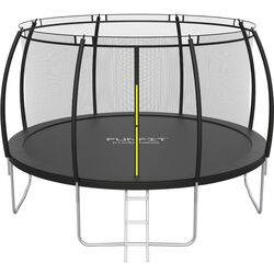 Trambulina cu plasa de protectie FunFit Premium 3121 374cm (Black)